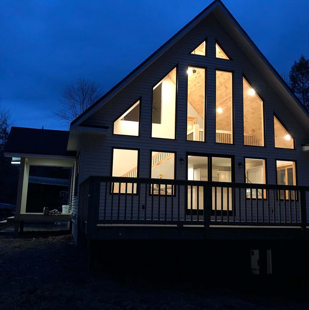 Custom Home Build — M.E. Garlock Construction, Boonville NY (Adirondacks)