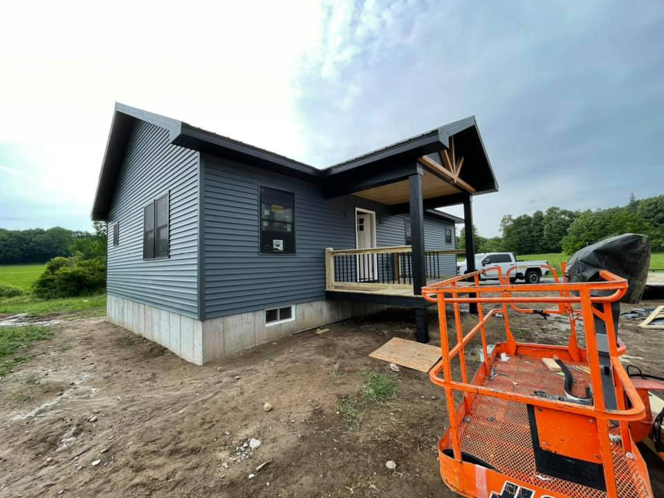 Custom Home Construction — M.E. Garlock Construction, Boonville NY (Adirondacks)