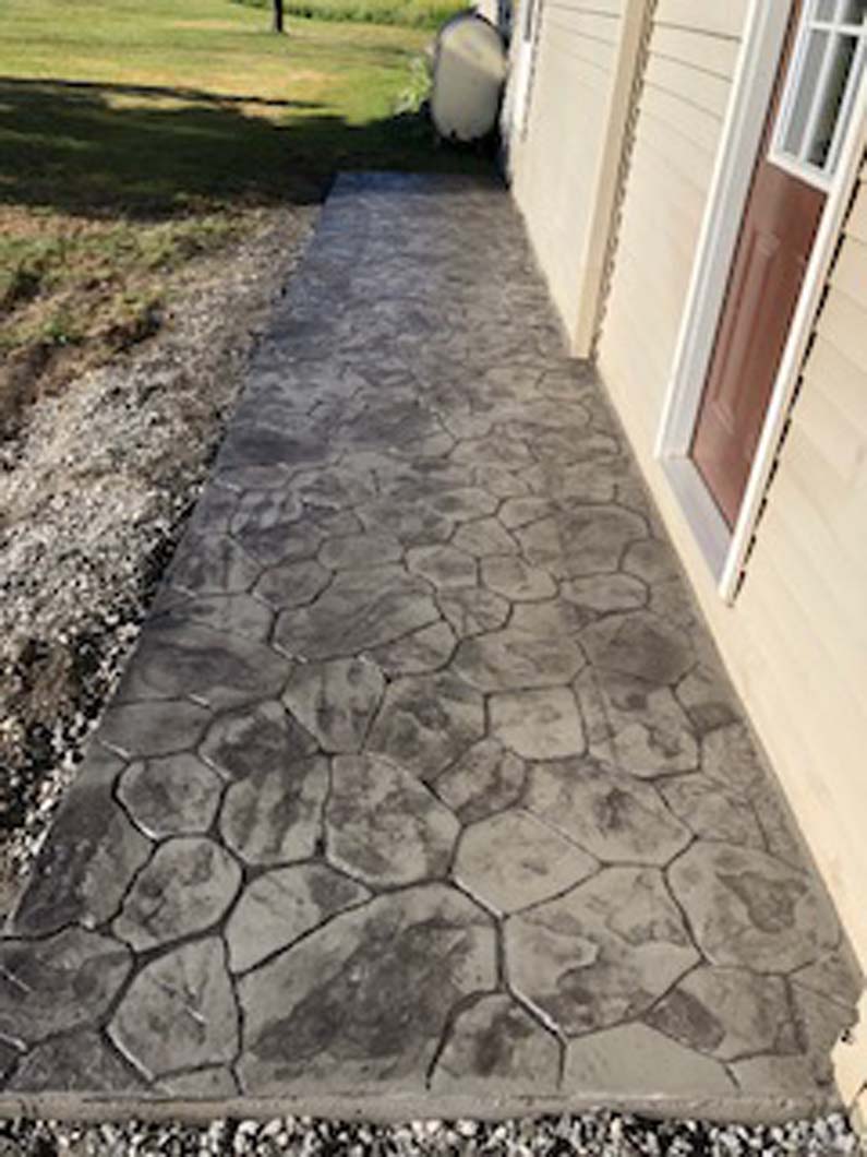 Decorative & Stamped Concrete — photo 10 of 11, M.E. Garlock Construction, Boonville NY