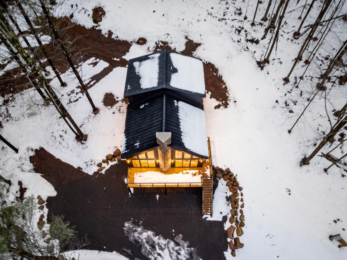 Winter Custom Home — photo 35 of 44, M.E. Garlock Construction, Boonville NY