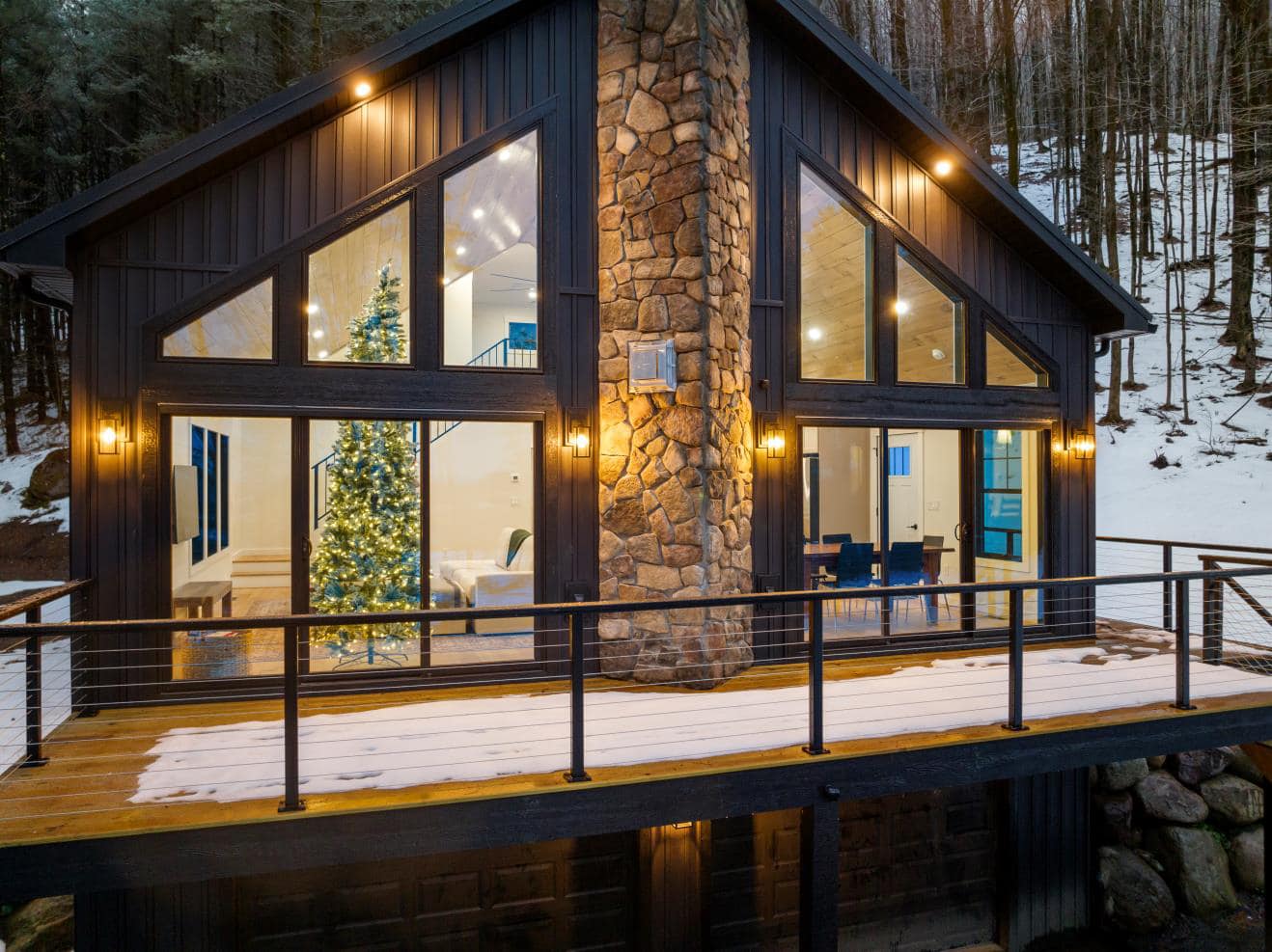 Winter Custom Home — photo 42 of 44, M.E. Garlock Construction, Boonville NY